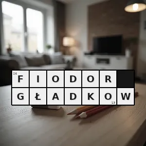 Hasło krzyżówkowe pisarz rosyjski 1883 1958 - fiodor gładkow – rozwiązanie, synonimy, podpowiedzi i definicje krzyżówkowe